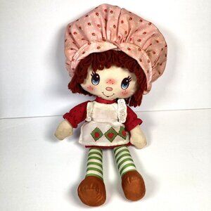 The Bridge‎ Direct Strawberry Shortcake Classic Soft Rag Doll 14" 2016 Retro
